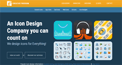 Desktop Screenshot of creativefreedom.co.uk